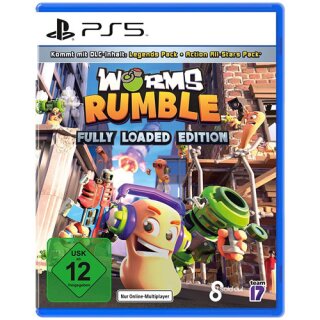 Worms Rumble  PS-5  Online nur Onlinelinemultiplayer