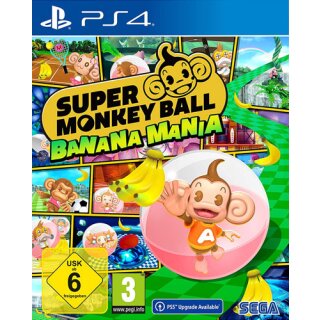 Super Monkey Ball  PS-4  Banana Mania Launch Edition