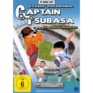Captain Tsubasa - Die tollen Fußballstars - Gesamtbox (12 DVDs)