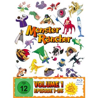 Monster Rancher Vol. 1 (Ep. 1-26) im Sammelschuber (2 Blu-rays)