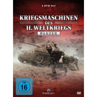 Kriegsmaschinen des 2. Weltkriegs - Panzer (Neuauflage) (4 DVDs)