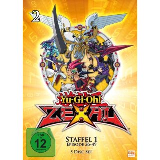 Yu-Gi-Oh! Zexal - Staffel 1.2 - Episode 26-49 (5 DVDs)