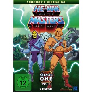 He-Man and the Masters of the Universe - Season 1, Volume 1: F.1-33 -3 DVDs