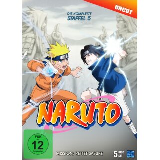 Naruto - Mission: Rettet Sasuke - Staffel 5: Folge 107-135 (5 DVDs)
