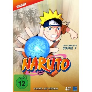 Naruto - Naruto auf Mission - Staffel 7: Folge 158-183 (4 DVDs)