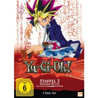 Yu-Gi-Oh! - Staffel 3.1: Episode 98-121 (5 DVDs)
