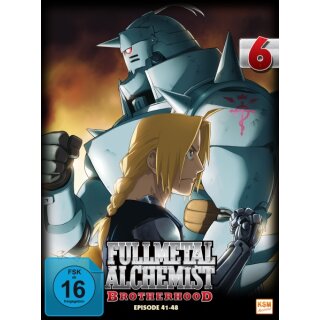 Fullmetal Alchemist: Brotherhood - Volume 6 - Folge 41-48 (2 DVDs)