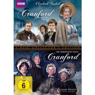 Cranford - Elizabeth Gaskell - Gesamtbox - Staffel 1+2 (5 DVDs)
