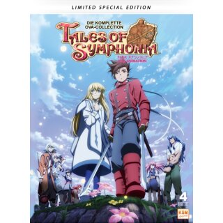 Tales of Symphonia - Limited Edition (Mediabook) (4 DVDs)