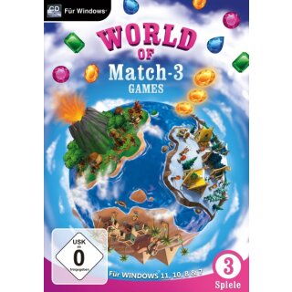 World of Match 3 Games für Windows 11 & 10 (PC)