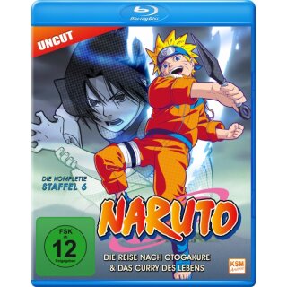 Naruto - Die Reise nach Otogakure & Das Curry des Lebens - Staffel 6 -BR