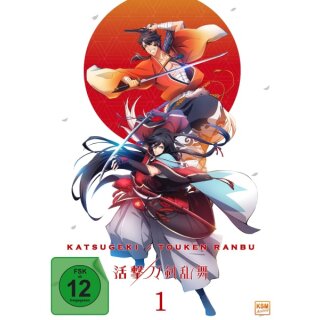 Katsugeki Touken Ranbu - Volume 1: Episode 01-04 (DVD)
