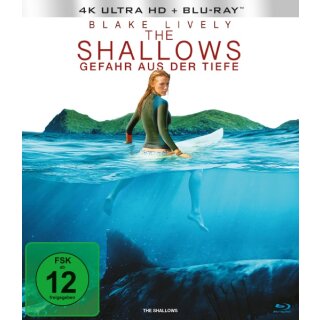 The Shallows - Gefahr aus der Tiefe (4K-UHD+Blu-ray)