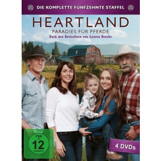 Heartland - Paradies für Pferde, Staffel 15 (4 DVDs)
