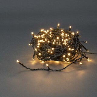 Dekorative Lichter | Schnur | 120 LEDs | Warmweiss | 9.00 m | Lichteffekte: 7 | Innen- und Aussenbereich | Netzstromversorgung