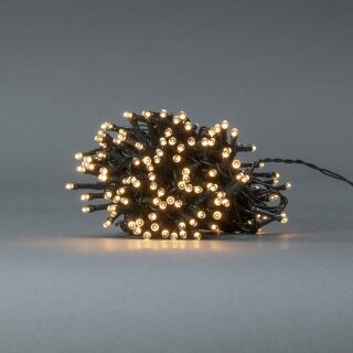 Dekorative Lichter | Schnur | 192 LEDs | Warmweiss | 14.40 m | Lichteffekte: 7 | Innen- und Aussenbereich | Batteriebetrieben