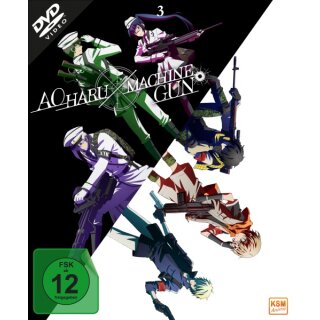 Aoharu X Machinegun - Volume 3: Episode 09-13 (DVD)