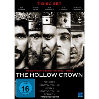 The Hollow Crown - Gesamtedition Staffel 1+2 (7 DVDs)