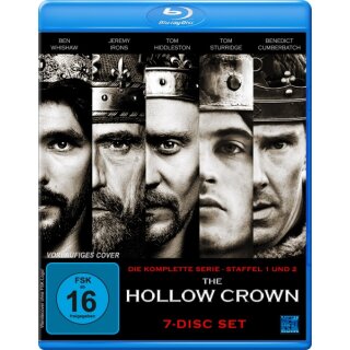 The Hollow Crown - Gesamtedition Staffel 1+2 (7 Blu-rays)