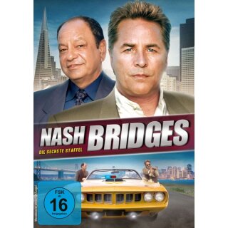 Nash Bridges - Staffel 6 - Episode 101-122 (6 DVDs)