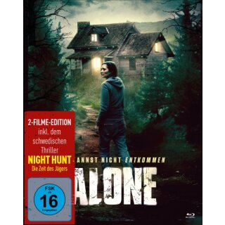 Alone - Du kannst nicht entkommen (Mediabook, 2 Blu-rays)