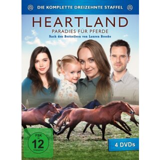 Heartland - Paradies für Pferde, Staffel 13 (4 DVDs)
