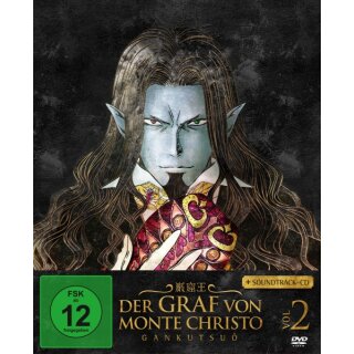 Der Graf von Monte Christo - Gankutsuô Vol. 2 (Ep.9-16) -DVD+Soundtrack-CD