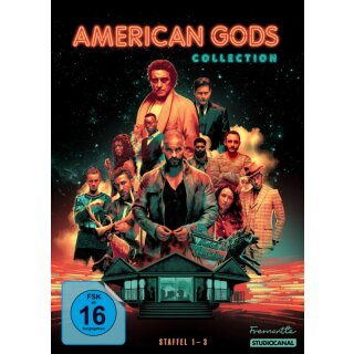 American Gods - Collection - Staffel 1-3 (11 DVDs)