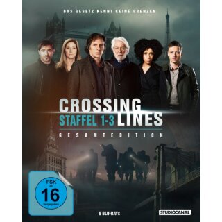 Crossing Lines - Staffel 1-3 - Gesamtedition (6 Blu-rays)
